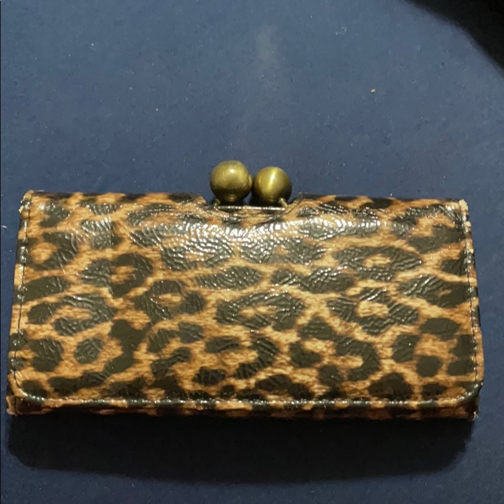 Leopard wallet